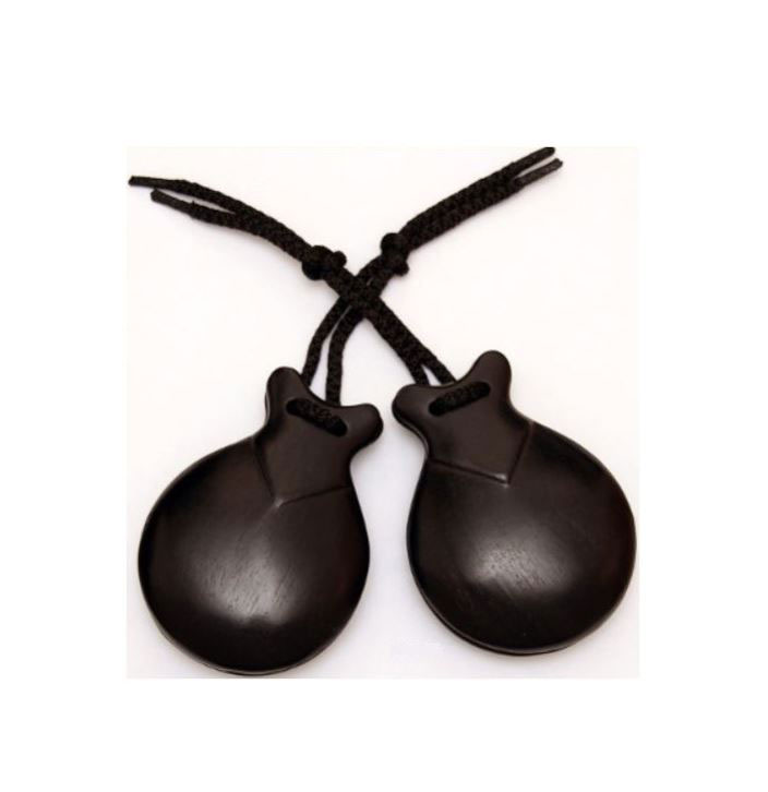 Castañuelas para flamenco Jale: profesional de Ebano negro