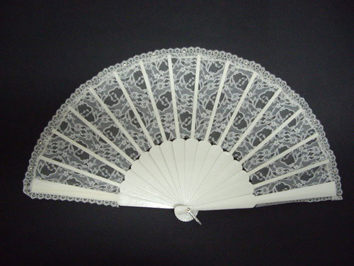 Fan for Bride With Diamante