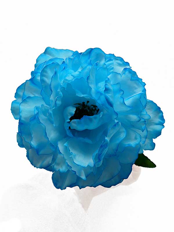 Fleur Flamenco: Pivoine Turquoise. 14.5cm