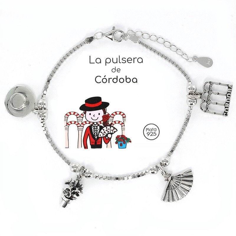 Silver Bracelet Eres lo Más Collection. Cordoba