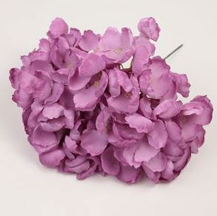 Hydrangeas Londres. Flamenco Flowers for Hair. Bougainvillea. 20cm.