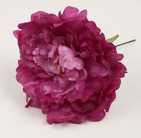 Peonía Feria. Flores de Flamenca. Cereza. 11cm