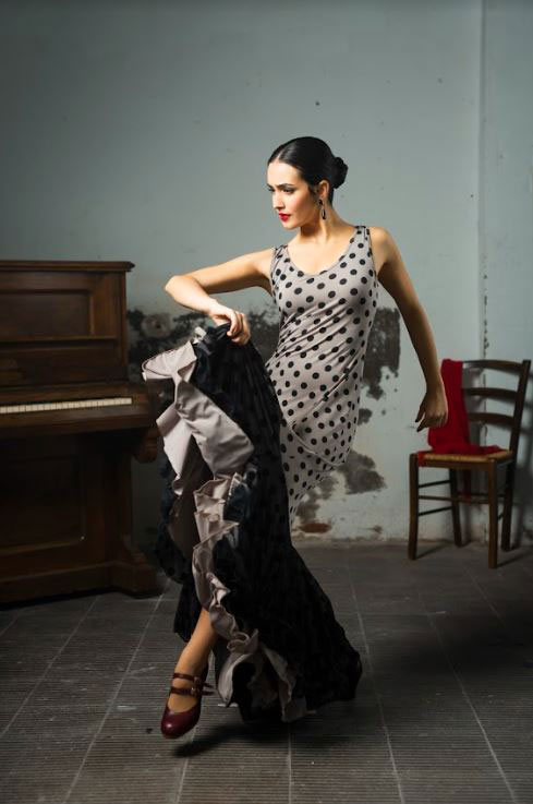 Vestido para Baile Flamenco Itata. Davedans