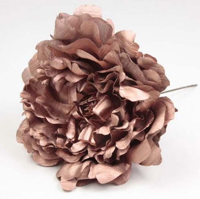 Peony Feria. Flamenco flowers. Copper. 11cm