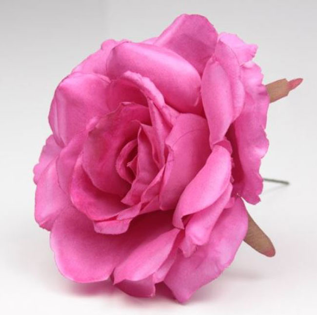 Rosa Pequeña Cádiz. 10cm. Fucsia. RS73