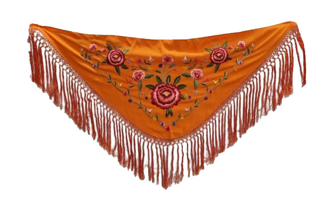 Embroidered Flamenco Shawls for Fairs and Pilgrimage