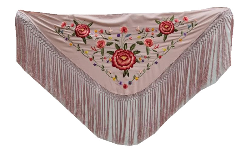 Affordable Embroidered Small Shawls for your Flamenco Costume