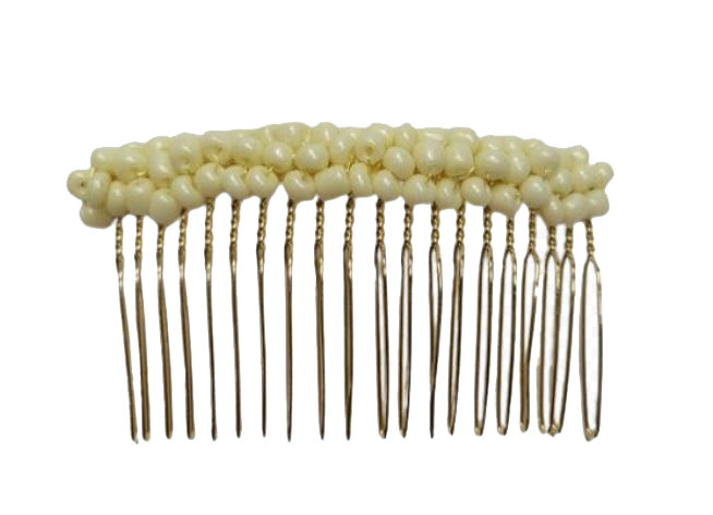 Ivory Beads Comb