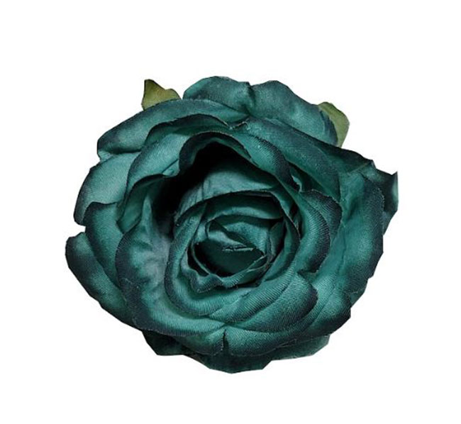 Mini Rose Granada. 7cm. Vert bouteille