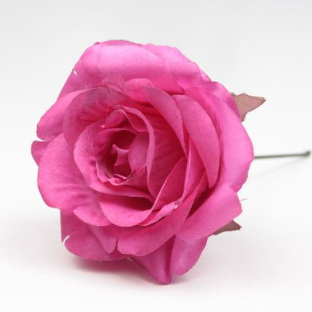 Mini Rosa Granada. 7cm. Fucsia