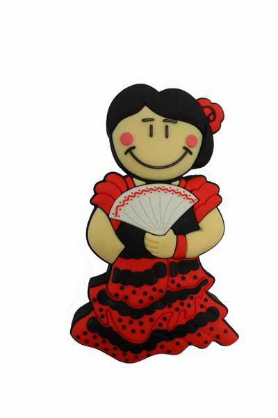 Pendrive Flamenca. Memoria USB 8 Gb