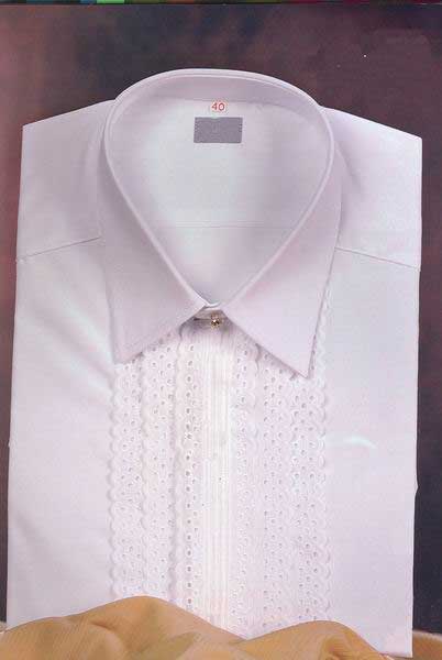 Camisa de Hombre Doble Tira Bordada. Mod. M60