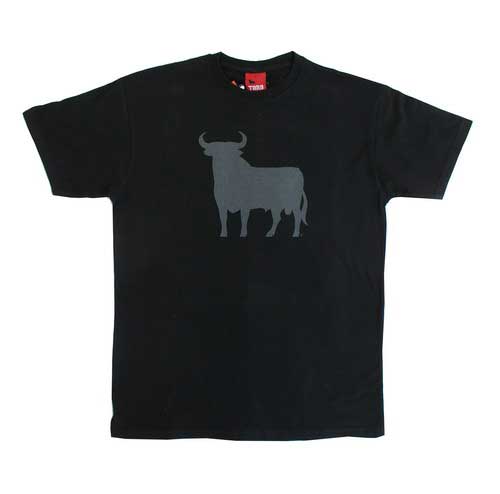 Camiseta Toro de Osborne. Negra