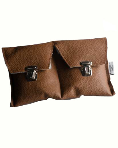 Funda Especial para Castañuelas color Marron