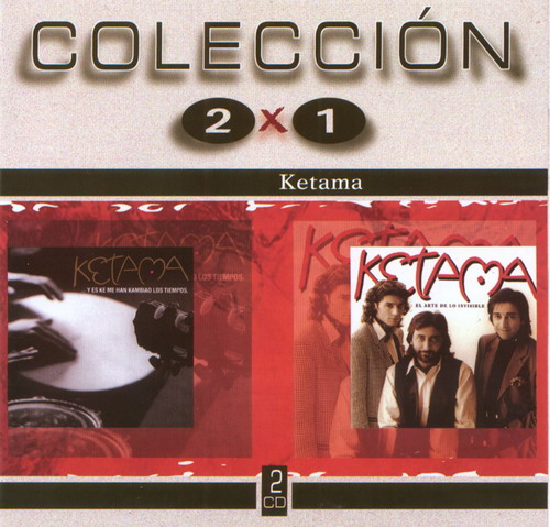 CD2枚組み　Ketama - Y es ke me han kambiao los tiempos + El Arte de lo invisible - Coleccion