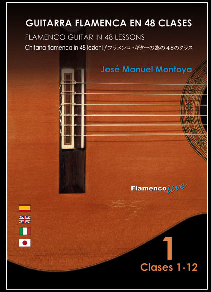 Guitarra Flamenca en 48 clases. Vol. 1 (DVD + Libreto) José Manuel Montoya