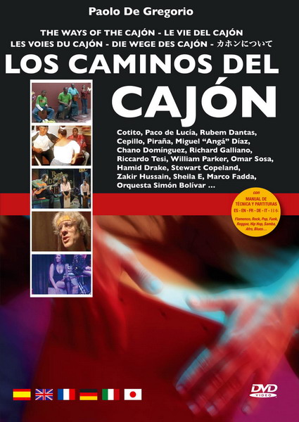 ＤＶＤブックレト付き　Los caminos del cajon por Paolo De Gregorio