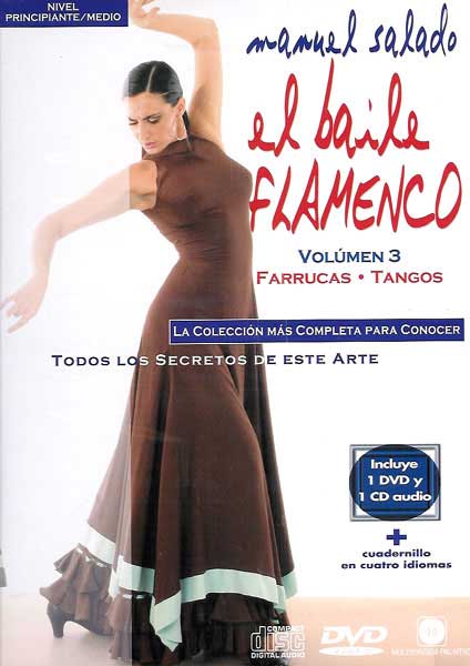 CDãDVDææãManuel Salado: El baile flamenco - Farrucas y Tangos. Vol. 3