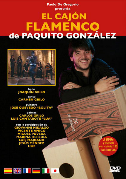 DVD2æãEl cajon flamenco de Paquito Gonzalez