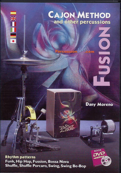 DVD教材　Método de Cajón y otras percusiones. Fusión