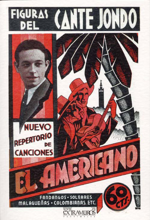 復刻版書籍　Figuras del cante jondo. Paco el Americano