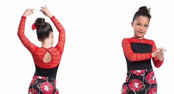 Leotard Flamenco Happy Dance. Ref. 2118S