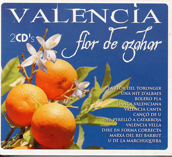 Valencia orange blossom flower.  2CDS