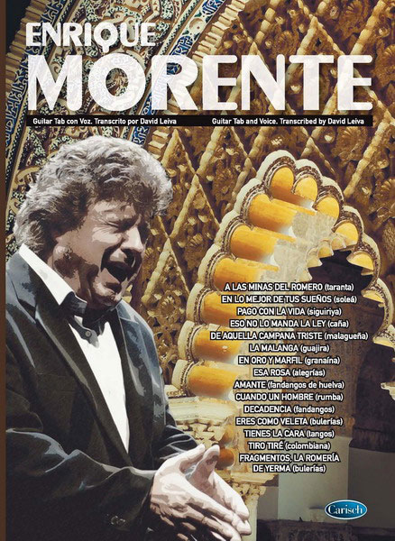 Enrique Morente. Transcrito por David Leiva. Partitura