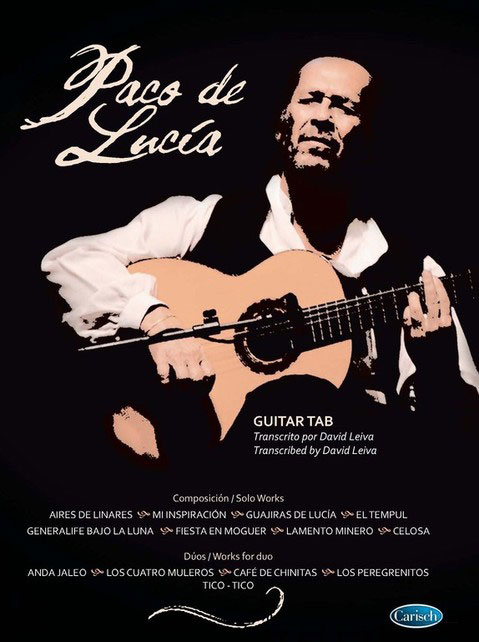 æ¥½è­ææ ãPaco de LucÃ­a Guitar Tab Antologhyã David Leiva ç·¨æ²