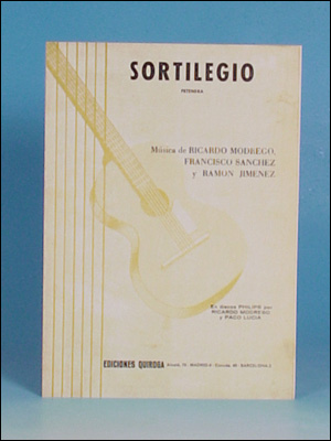 Sortilegio. Ricardo Modrego, Francisco Sánchez y Ramón Jimenez. Scores