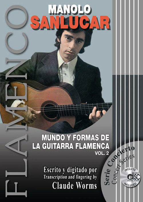 æ¥½è­CDä»ããMundo y Formas de la Guitarra Flamenca - Manolo Sanlucar. Vol 2