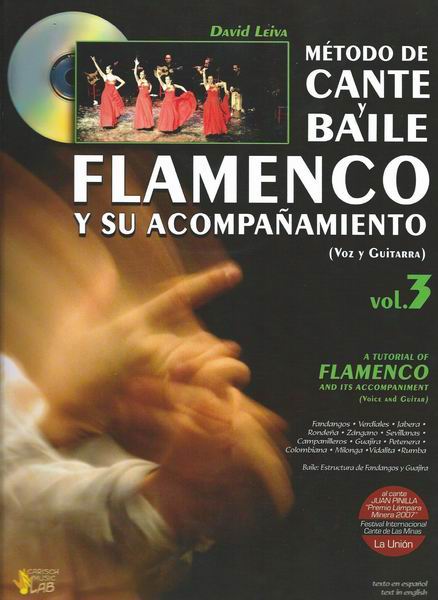 CDä»ãæ¥½è­ææããMetodo de Cante y Baile Flamenco y su AcompaÃ±amiento. (voz y guitarra) Vol.3ããDavid Leiva