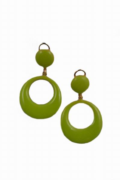 Enameled Flamenco Earrings ref. 2368