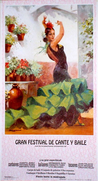 Danseuse Verte poster