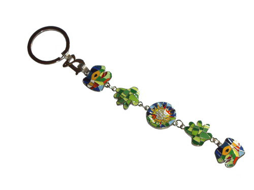 Key Ring with the Gaudi Dragon