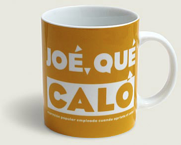 Tasse joé que Caló jaune