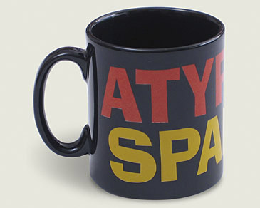 Taza Atypical Spanish negra