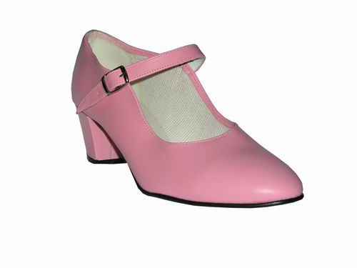 Pink Flamenco Dance Shoes